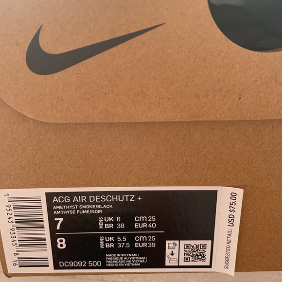 Nike ACG Air DESCHUTZ+ sporty sandals unisex M7 W8 - Picture 5 of 6